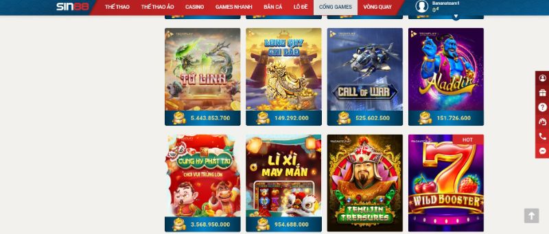 Chơi slots Sin88 - giàu to nhanh chóng không khó Đọc kỹ hướng dẫn ở mối tựa game khác nhau trước khi bắt đầu tham gia