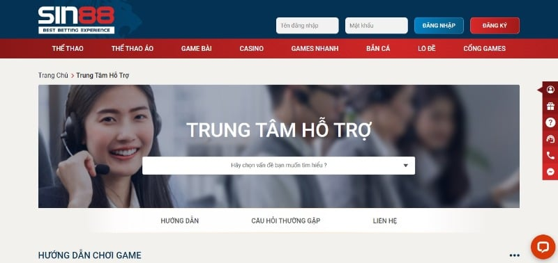 Liên Hệ Hỗ Trợ Khách Hàng Tại Sin88 - Chu Đáo Và Tận Tâm! ho-tro-khach-hang-tai-sin88