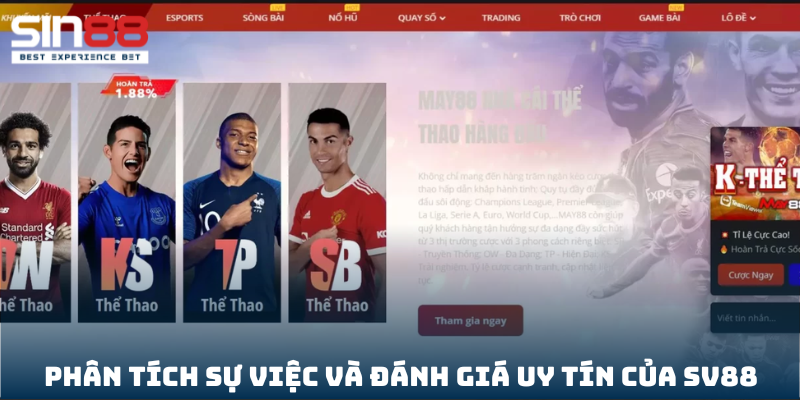 Nhà Cái SV88 Có Uy Tín Không | Những Hiểu Lầm Cần Được Làm Rõ Phân tích sự việc và đánh giá uy tín của SV88
