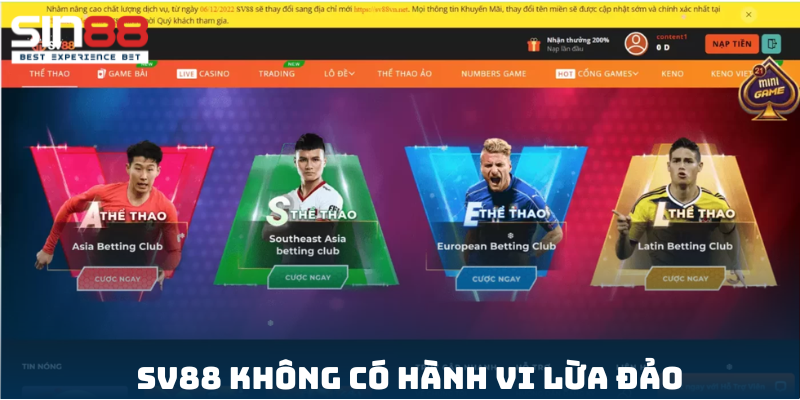 Nhà Cái SV88 Có Uy Tín Không | Những Hiểu Lầm Cần Được Làm Rõ Vậy SV88 có thực sự uy tín?