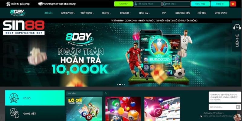 Nhà Cái 8day Có Uy Tín Không? Lời Giải Đáp Cho Bet Thủ Việt Đánh giá từ cộng đồng - Minh chứng thuyết phục cho uy tín của 8Day
