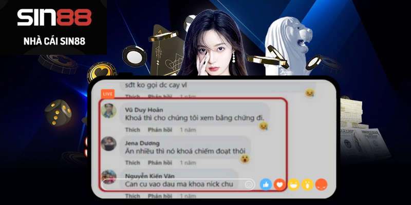 Tố cáo SIN88 lừa đảo có thật không? Vì sao lại xuất hiện? Tranh cãi giữa những người chơi về tin đồn lừa đảo