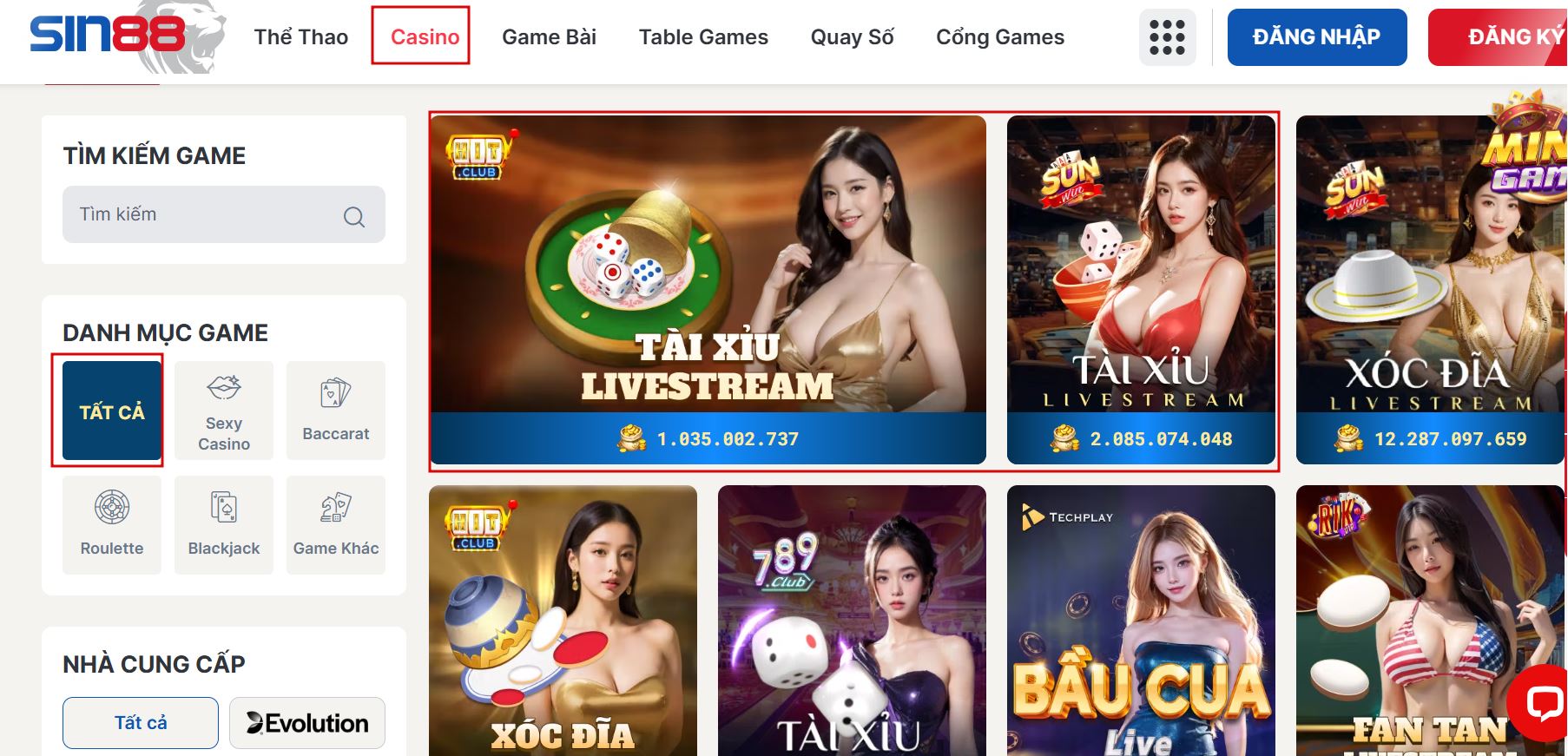 cách chơi tài xỉu livestreams