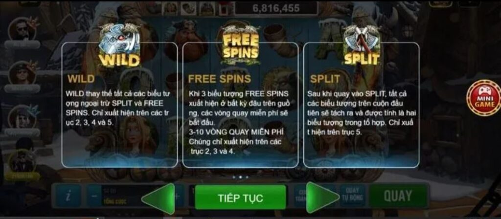luật chơi Kho báu Viking