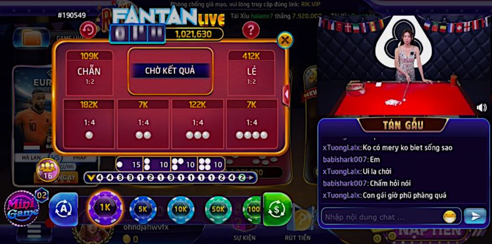 Mẹo cược Fantan livestream