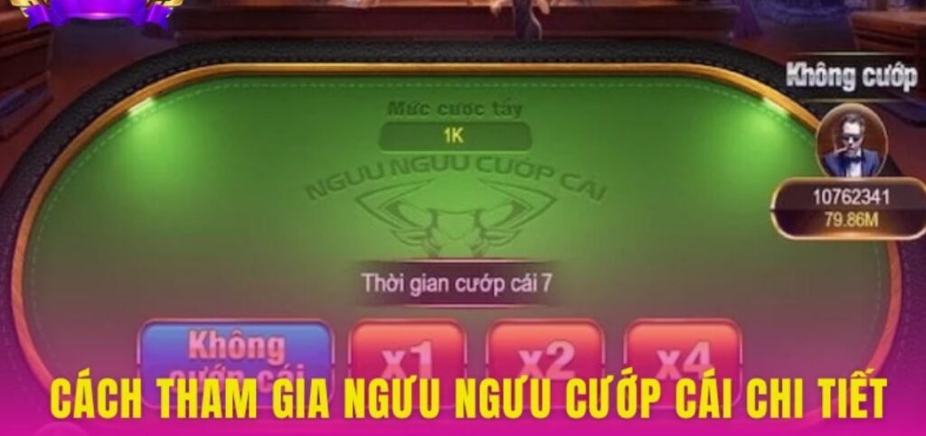 luật chơi Ngưu ngưu cướp cái